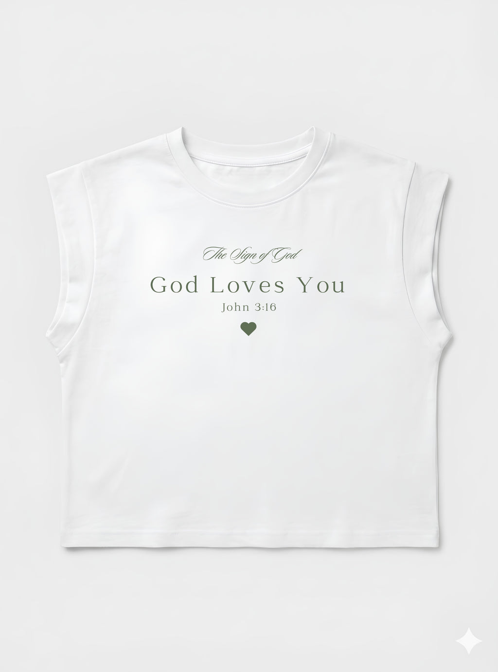 GOD LOVES YOU - WOMEN'S SLEEVELESS TEE