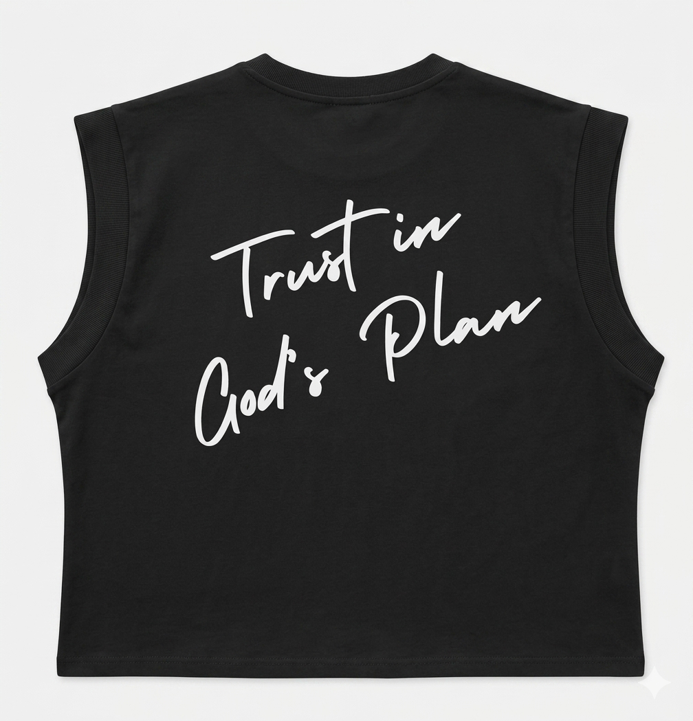TRUST IN GOD'S PLAN - WOMEN'S SLEEVELESS TEE