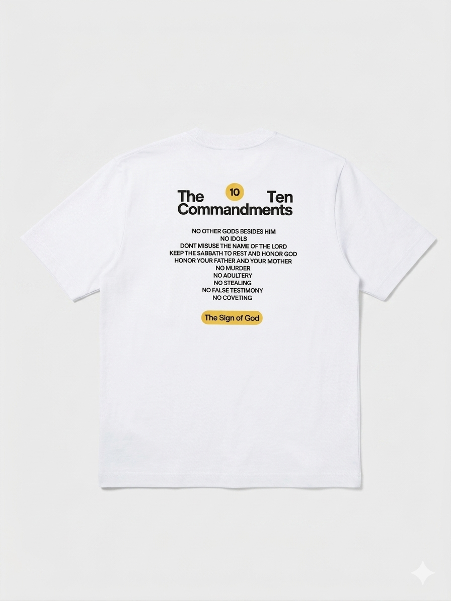 THE TEN COMMANDMENTS - TEE