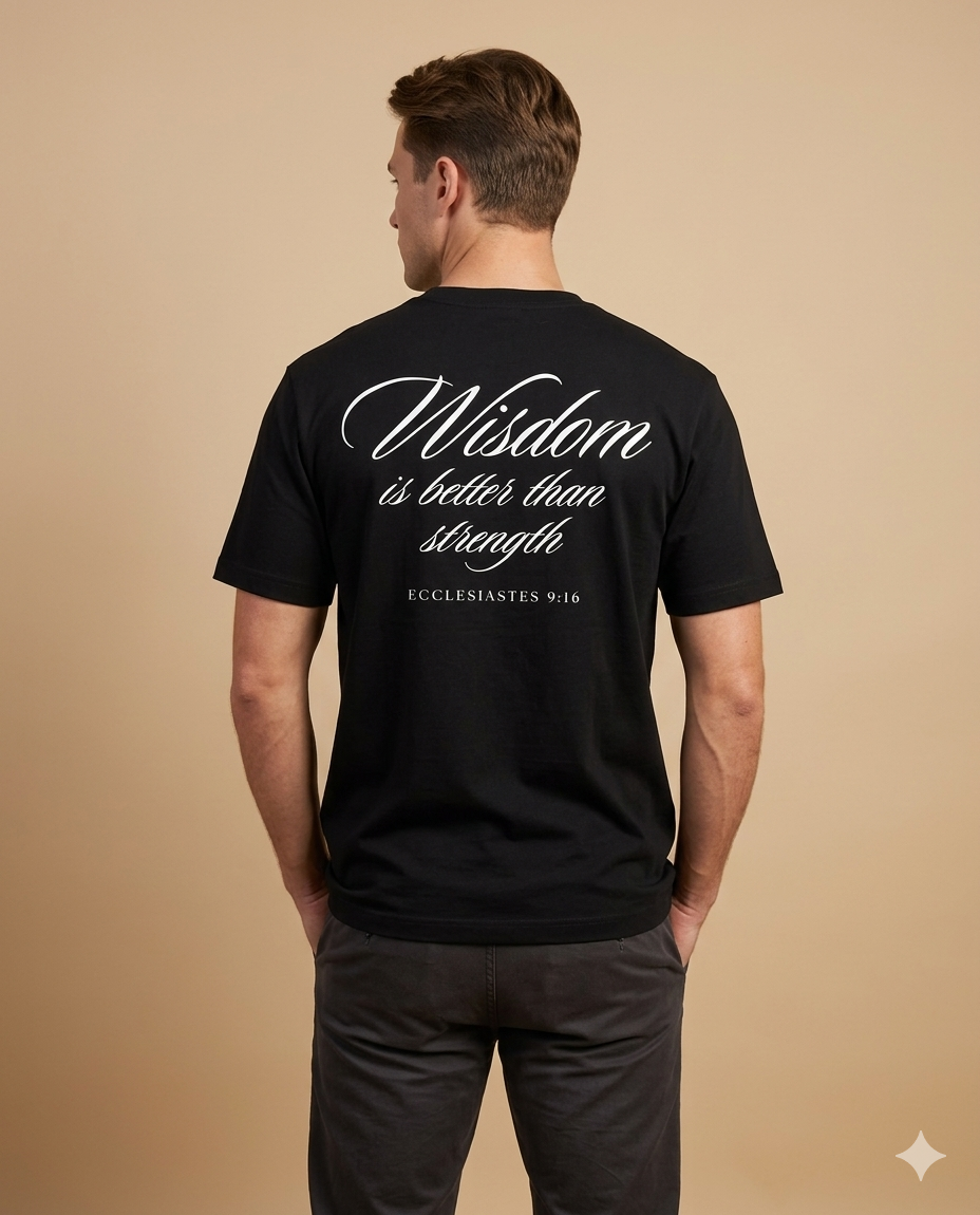 WISDOM/STRENGTH - TEE