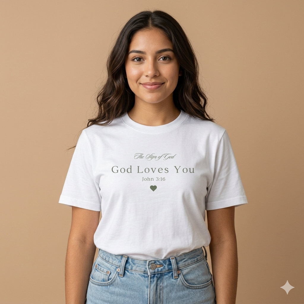 GOD LOVES YOU - WOMEN'S SLEEVELESS TEE