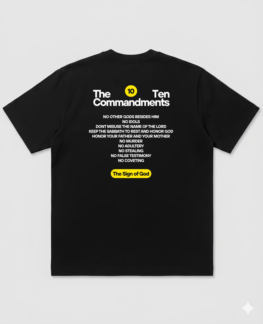 THE TEN COMMANDMENTS - TEE
